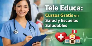Mulher em trajes médicos segurando prancheta - Tele Educa 2026