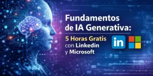 Cabeça humana digital com tema de IA Generativa