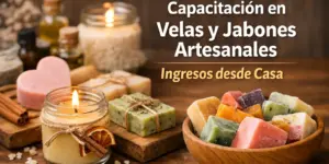 Capacitação em velas e sabonetes artesanais com óleos essenciais